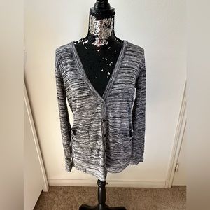 Heather Grey Cardigan